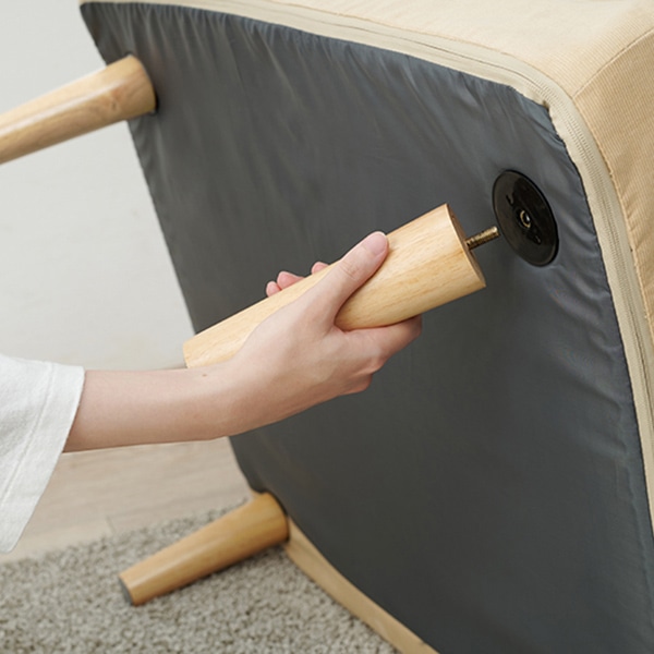 萩原 リクライニングソファ 1人掛け アイボリー LZ-4627IV 1台(ご注文単位1台)【直送品】