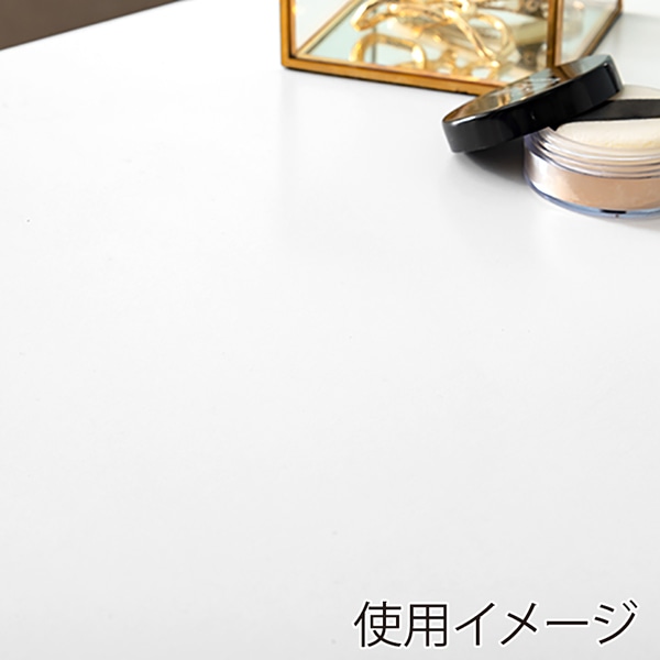 萩原 ドレッサー スツール付 幅69cm ホワイト MD-6588WH 1台(ご注文単位1台)【直送品】