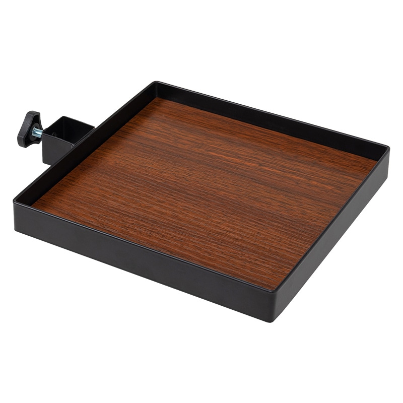 萩原 突っ張りラック 棒&パーツ6点セット 角型 ブラウン×ブラック KTR-3117-BB 1セット(ご注文単位1セット)【直送品】