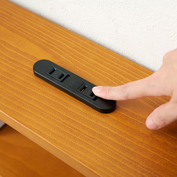 萩原 ヘッドボード ライトブラウン WH-7708-LBR 1台(ご注文単位1台)【直送品】