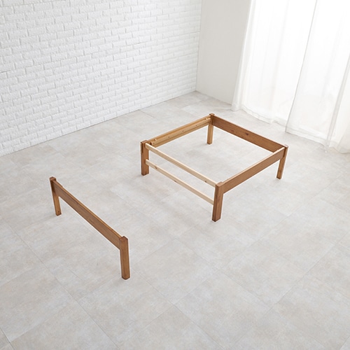 萩原 すのこベッド シングル ライトブラウン MB-5149SLBR 1台(ご注文単位1台)【直送品】