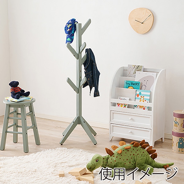 萩原 ポールハンガー　ランダムタイプ ブルーグレー VR-7218BG 1台（ご注文単位1台）【直送品】