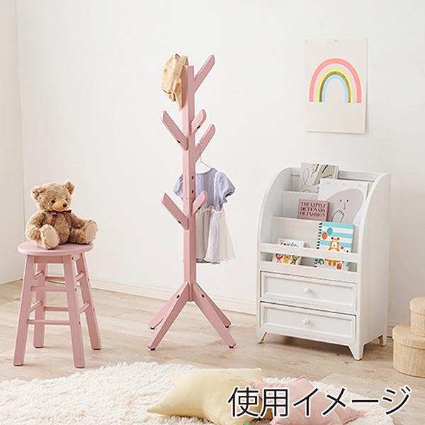 萩原 ポールハンガー　ランダムタイプ スモーキーピンク VR-7218SP 1台（ご注文単位1台）【直送品】