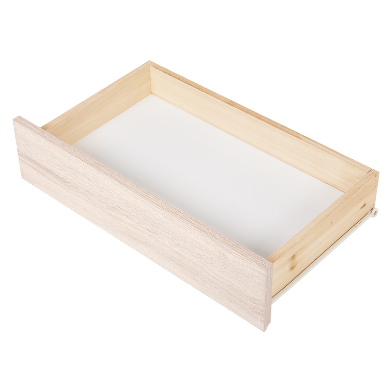 萩原 チェスト付ベッド ナチュラルウオッシュ KB-3059SNS 1台(ご注文単位1台)【直送品】