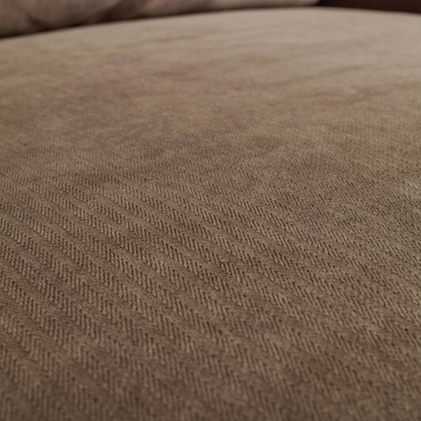 萩原 ごろ寝ソファ 3人掛け クッション付 ブラウン ニール3P-BR 1台(ご注文単位1台)【直送品】