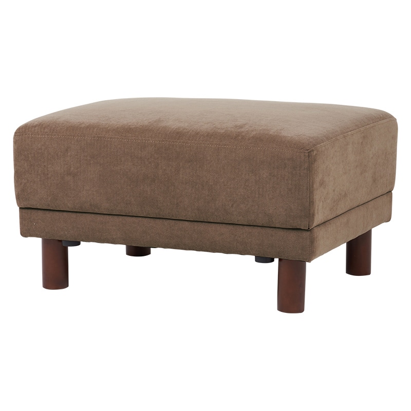 萩原 オットマン ブラウン ニールOT-BR 1台(ご注文単位1台)【直送品】