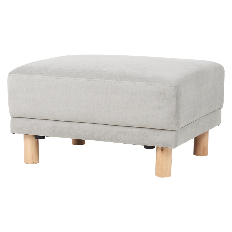 萩原 オットマン グレー ニールOT-GY 1台(ご注文単位1台)【直送品】