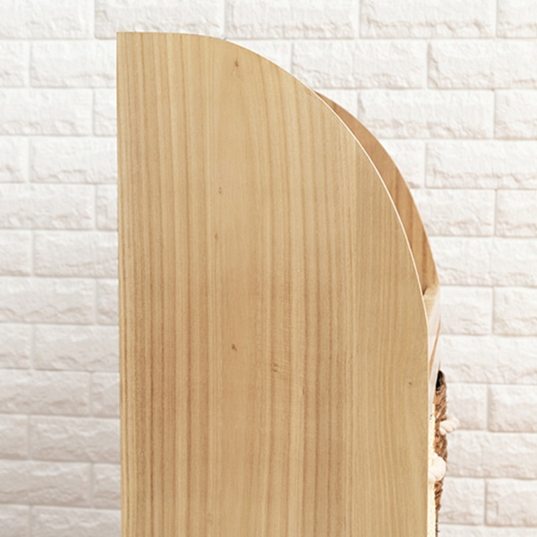 萩原 カラフルブックラック 幅47cm ナチュラル MCC-6015NA 1台(ご注文単位1台)【直送品】