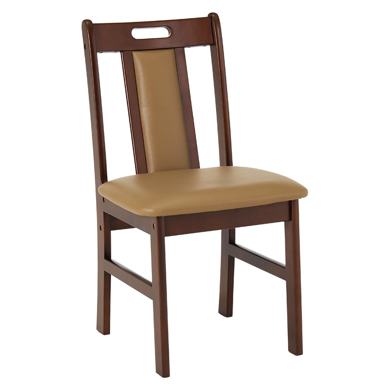 萩原 ダイニングチェア ダークブラウン VC-7480DBR 1台(ご注文単位2台)【直送品】