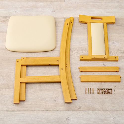 萩原 ダイニングチェア ナチュラル VC-7480NA 1台(ご注文単位2台)【直送品】