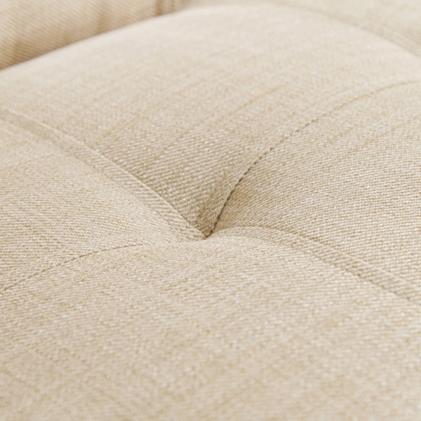 萩原 ローソファー 2人掛け ベージュ ライノス2P-BE 1台(ご注文単位1台)【直送品】