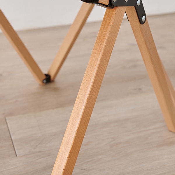 萩原 フォールディングチェア ブラック LOC-4491-BK 1台(ご注文単位1台)【直送品】