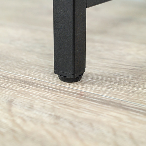 萩原 折りたたみデスクチェアセット ブラウン LDC-4778BR 1セット(ご注文単位1セット)【直送品】