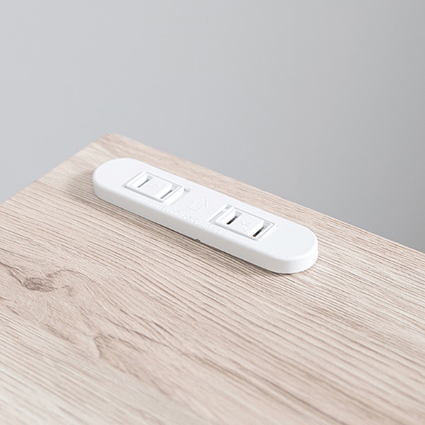 萩原 折りたたみデスクチェアセット ホワイト LDC-4778WH 1セット(ご注文単位1セット)【直送品】