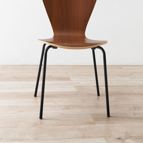 萩原 ダイニングチェア ダークブラウン LC-4486BR 1台(ご注文単位2台)【直送品】