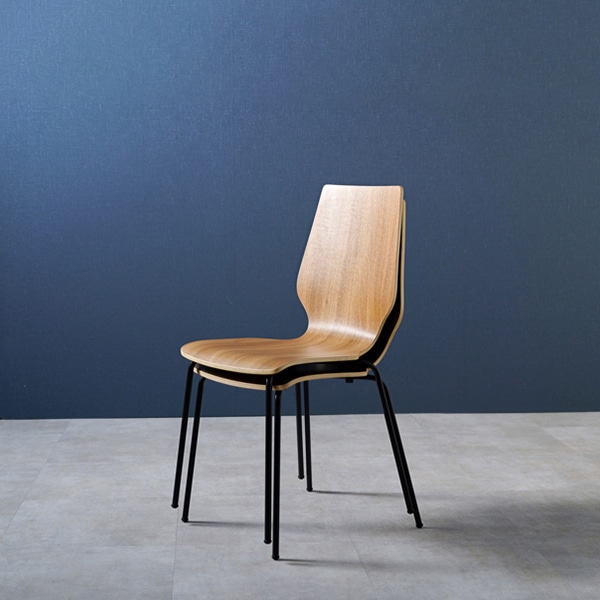 萩原 ダイニングチェア ナチュラル LC-4487NA 1台(ご注文単位1台)【直送品】