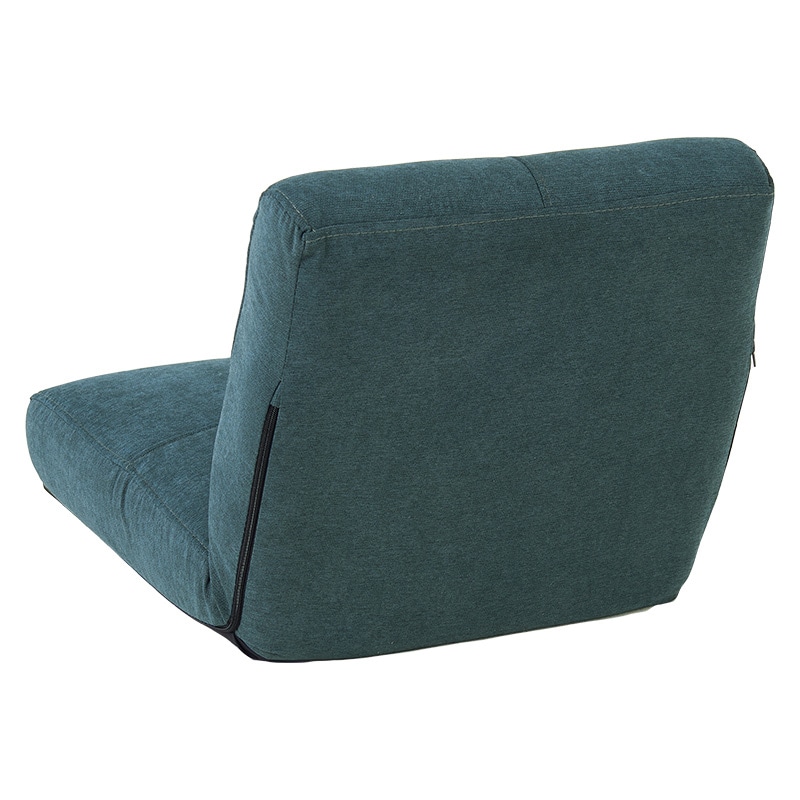 萩原 座椅子 42段階リクライニング ネイビー LZ-4986NV 1台(ご注文単位1台)【直送品】