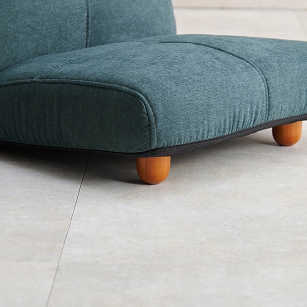 萩原 座椅子 42段階リクライニング ネイビー LZ-4986NV 1台(ご注文単位1台)【直送品】