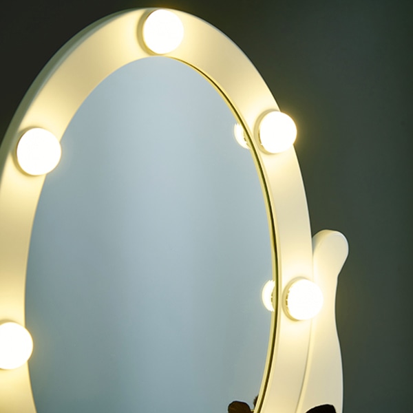 萩原 ドレッサー スツール付 幅70cm ホワイト MD-6727WH 1台(ご注文単位1台)【直送品】