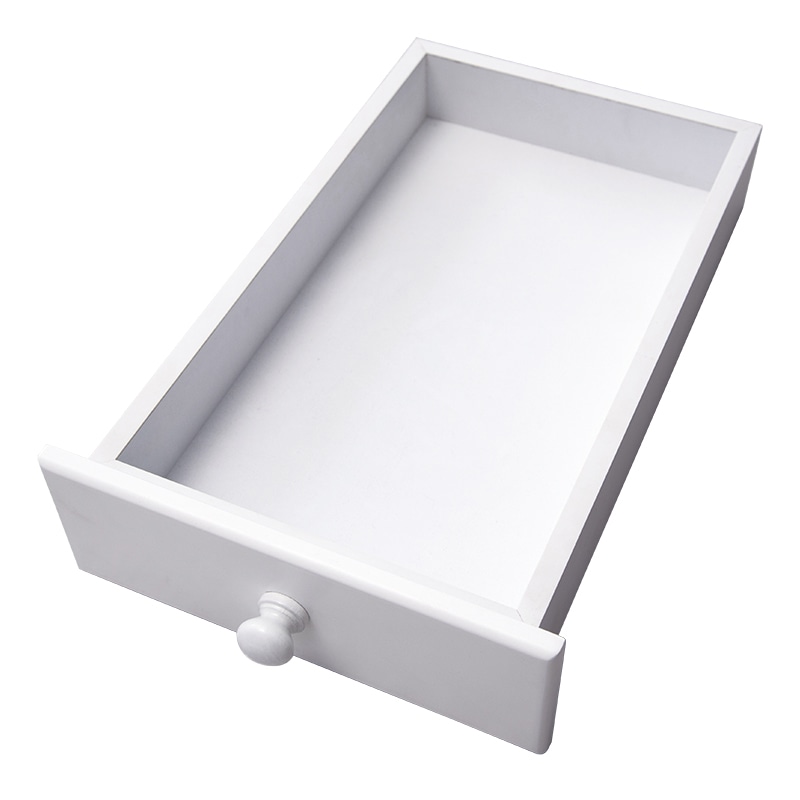 萩原 ドレッサー　スツール付　幅90cm ホワイト MD-6729WH 1台（ご注文単位1台）【直送品】