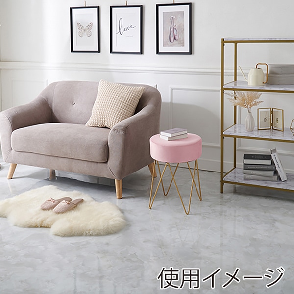 萩原 スツール ピンク MC-6988PI 1台(ご注文単位1台)【直送品】