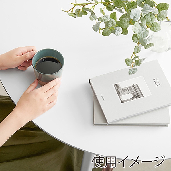 萩原 ダイニングテーブル 直径90cm ホワイト SH-8640WH 1台(ご注文単位1台)【直送品】