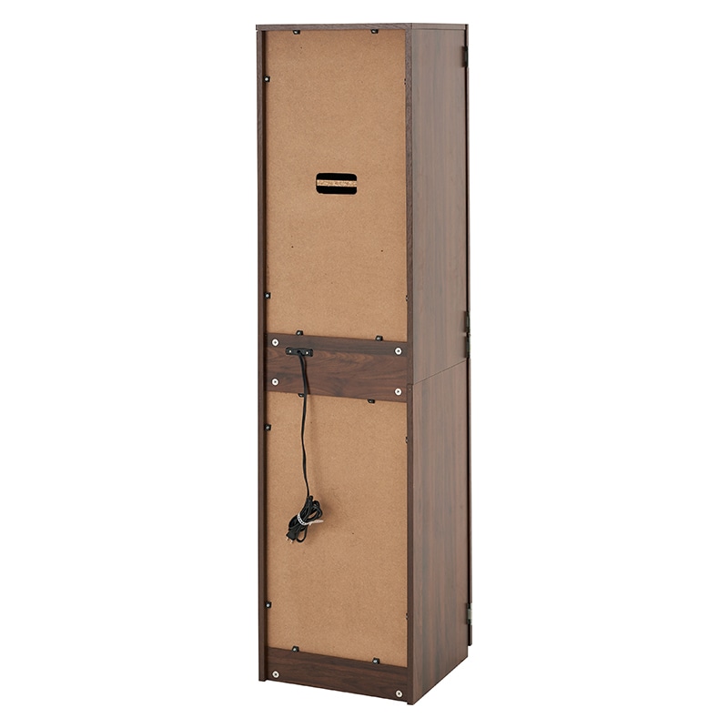 萩原 姿見ドレッサー スツール付 ブラウン RD-1195BR 1台(ご注文単位1台)【直送品】