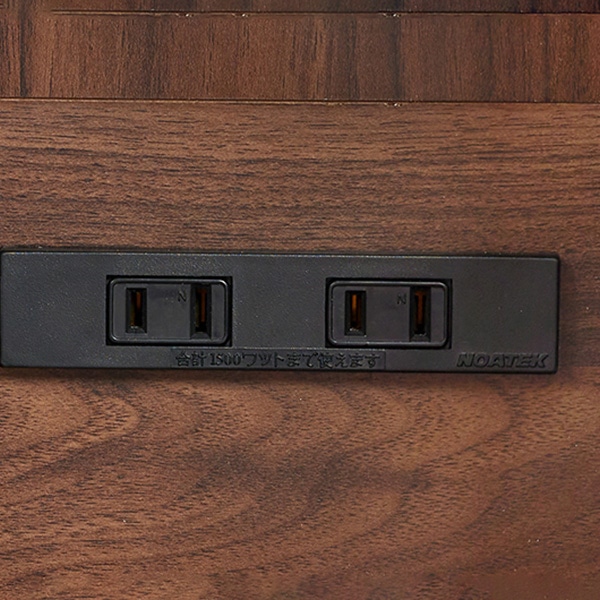 萩原 姿見ドレッサー スツール付 ブラウン RD-1195BR 1台(ご注文単位1台)【直送品】