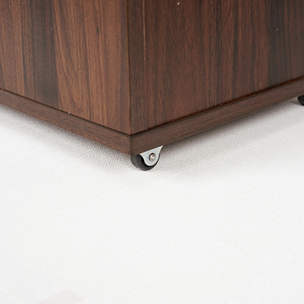 萩原 姿見ドレッサー スツール付 ブラウン RD-1195BR 1台(ご注文単位1台)【直送品】