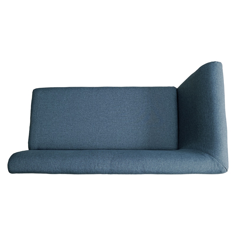 萩原 ケルト ダイニングコーナー3点セット 右肘 ネイビー ケルトS120RNV3S 1セット(ご注文単位1セット)【直送品】