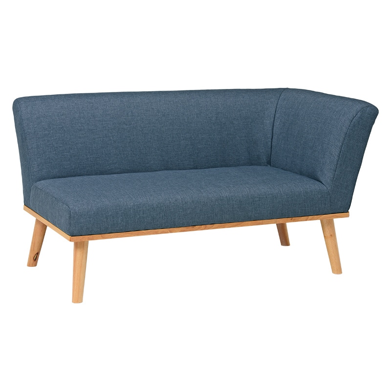 萩原 ケルト ダイニングコーナー4点セット 左肘 ネイビー ケルトS150LNV4S 1セット(ご注文単位1セット)【直送品】