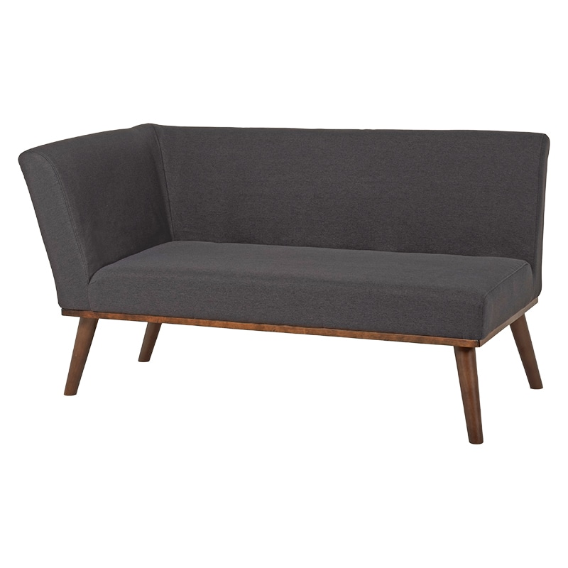 萩原 ケルト ダイニングコーナー4点セット 右肘 ダークグレー ケルトS150RDGY4S 1セット(ご注文単位1セット)【直送品】