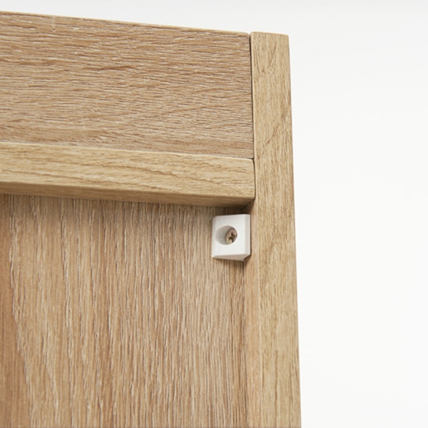 萩原 シューズラック　2段　12足収納 ナチュラル RSR-1704NA 1台（ご注文単位1台）【直送品】