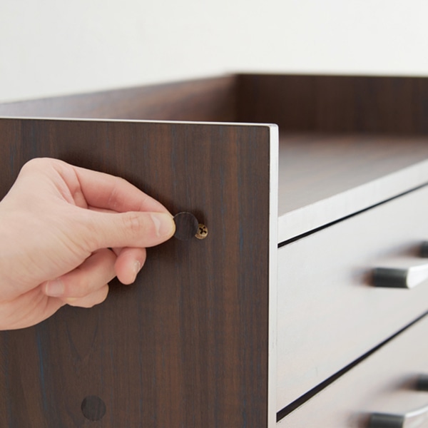 萩原 シューズラック 3段 18足収納 ブラウン RSR-1705BR 1台(ご注文単位1台)【直送品】