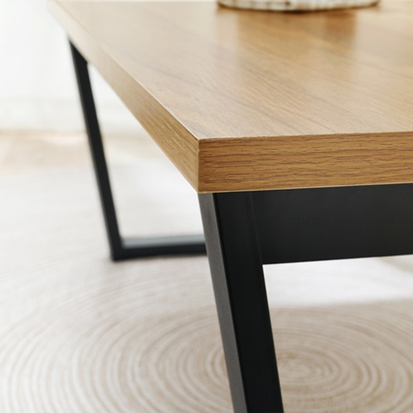 萩原 折れ脚テーブル ナチュラル LT-4399NA 1台(ご注文単位1台)【直送品】