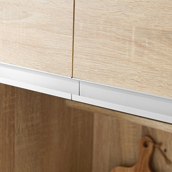 萩原 キッチンカウンター 幅118cm ナチュラル VKC-7151NA 1台(ご注文単位1台)【直送品】