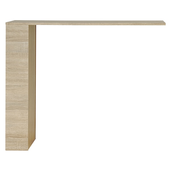 萩原 キッチンカウンター 拡張テーブル ナチュラル VOC-7152NA 1台(ご注文単位1台)【直送品】