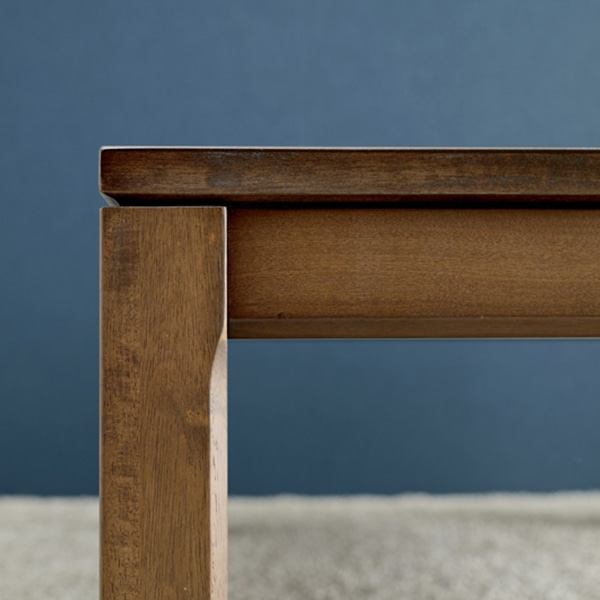 萩原 リビングこたつ　ミドルタイプ　150×85cm ブラウン シェルタK150M 1台（ご注文単位1台）【直送品】