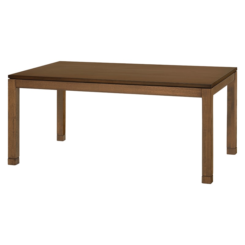 萩原 リビングこたつ ハイタイプ 150×85cm ブラウン シェルタK150H 1台(ご注文単位1台)【直送品】