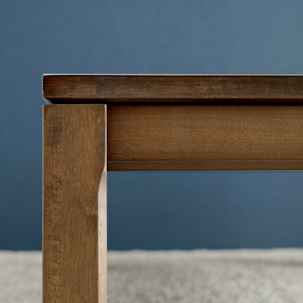 萩原 リビングこたつ ハイタイプ 150×85cm ブラウン シェルタK150H 1台(ご注文単位1台)【直送品】