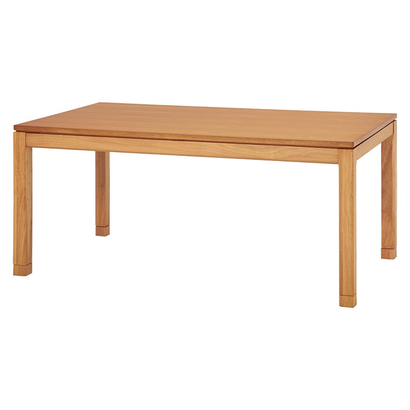 萩原 リビングこたつ ハイタイプ 150×85cm ナチュラル シェルタK150NA-H 1台(ご注文単位1台)【直送品】