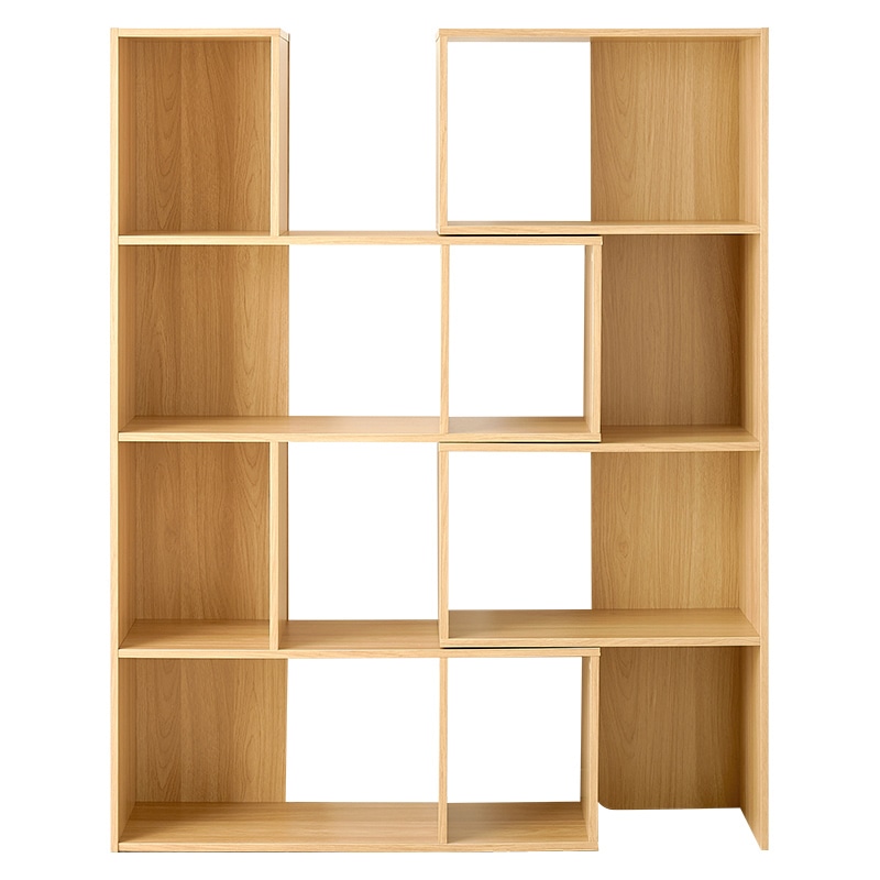 萩原 スライドラック　4段 ナチュラル RCC-1118NA 1台（ご注文単位1台）【直送品】