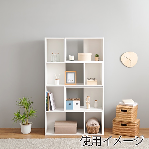 萩原 スライドラック 4段 ホワイト RCC-1118WH 1台(ご注文単位1台)【直送品】