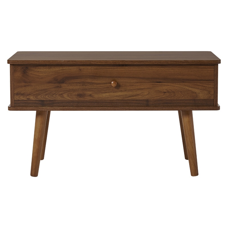 萩原 テーブル 幅80cm ブラウン MT-6181-DBR 1台(ご注文単位1台)【直送品】