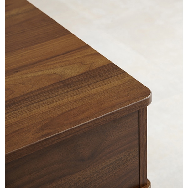 萩原 テーブル 幅80cm ブラウン MT-6181-DBR 1台(ご注文単位1台)【直送品】