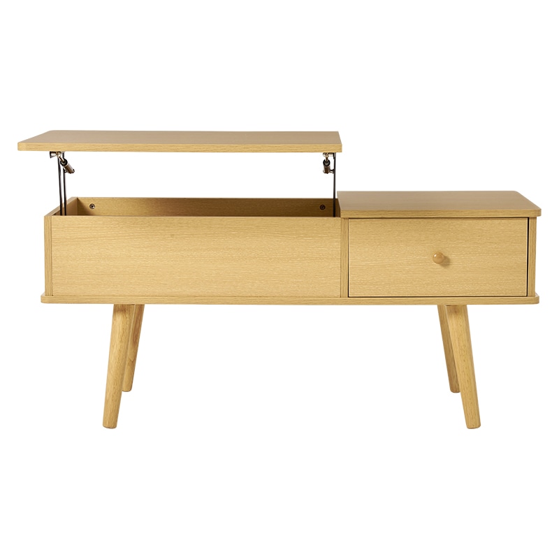 萩原 テーブル 幅100cm ナチュラル MT-6182-NA 1台(ご注文単位1台)【直送品】