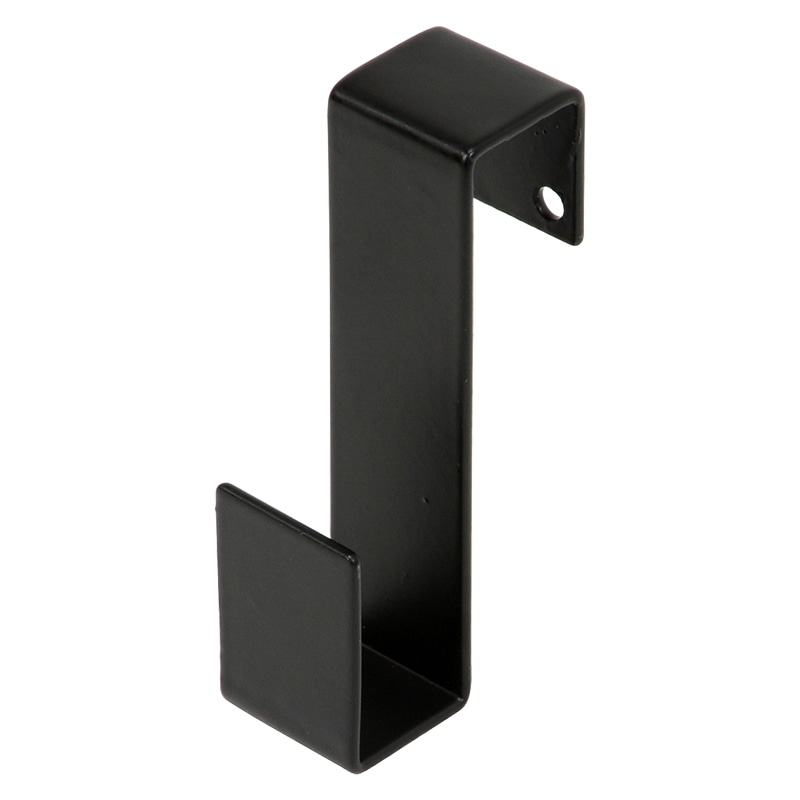 萩原 突っ張り式マガジンラック 幅80cm ブラウン×ブラック KTR-3178BB 1台(ご注文単位1台)【直送品】