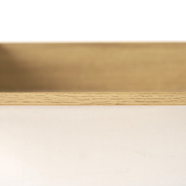 萩原 ごみ箱上ラック 幅80.5cm ナチュラル KR-3771NW 1台(ご注文単位1台)【直送品】