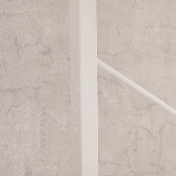 萩原 ごみ箱上ラック 幅80.5cm ホワイト KR-3771WH 1台(ご注文単位1台)【直送品】