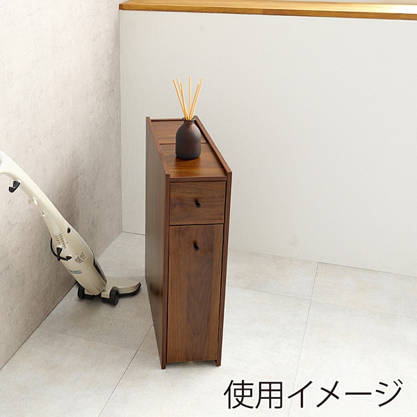 萩原 トイレラック ブラウン MTR-6227DBR 1台(ご注文単位1台)【直送品】